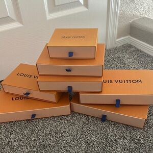 Louis Vuitton Orange Boxes